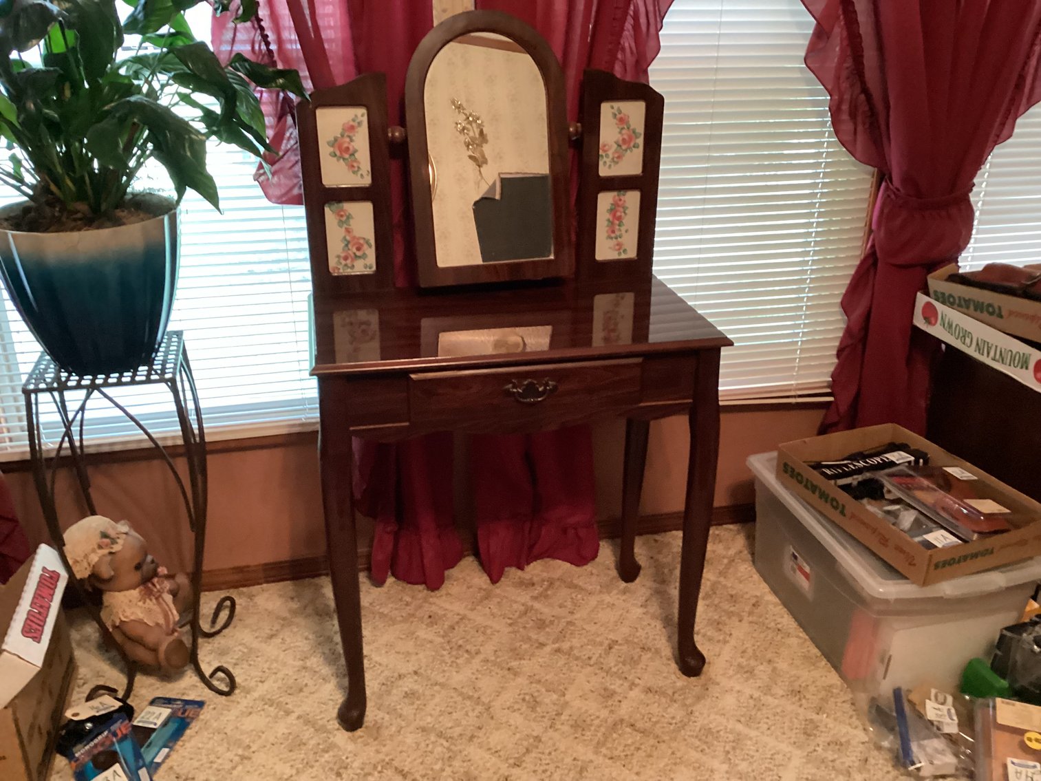 Image for Vanity with Bench