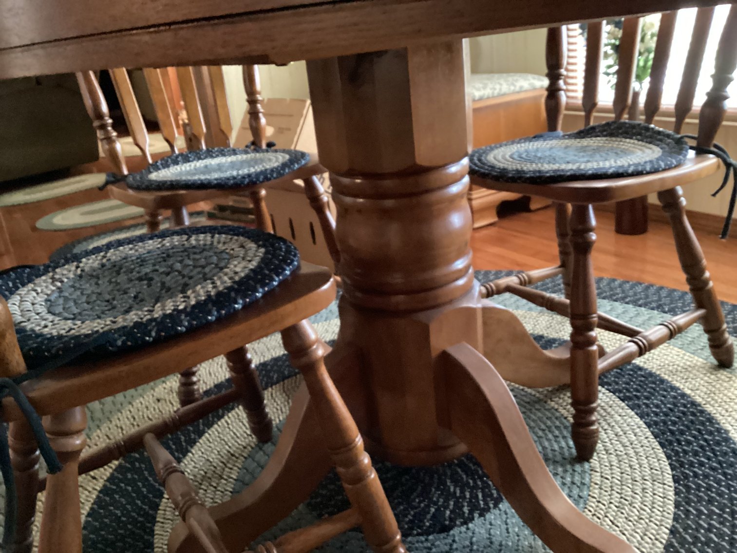 Image for Oak dining Table With 4 Chairs