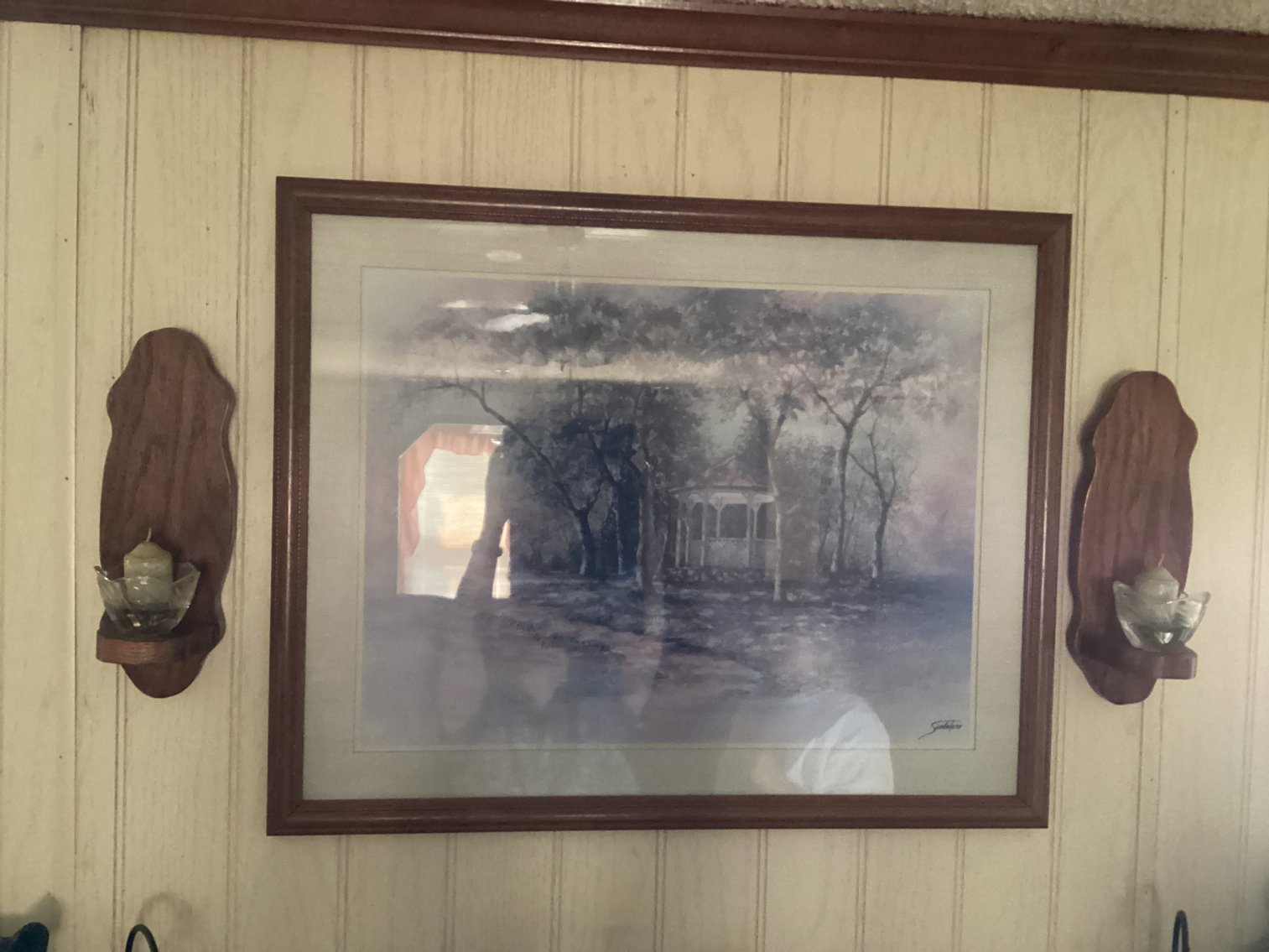 Image for Home Interior Print and Home Made Wall Sconcs