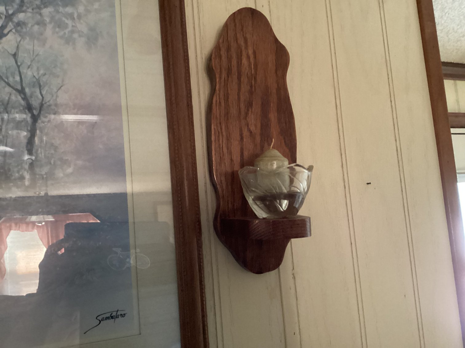 Image for Home Interior Print and Home Made Wall Sconcs