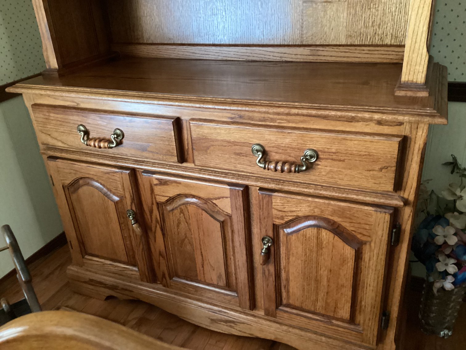 Image for Oak China Cabinet