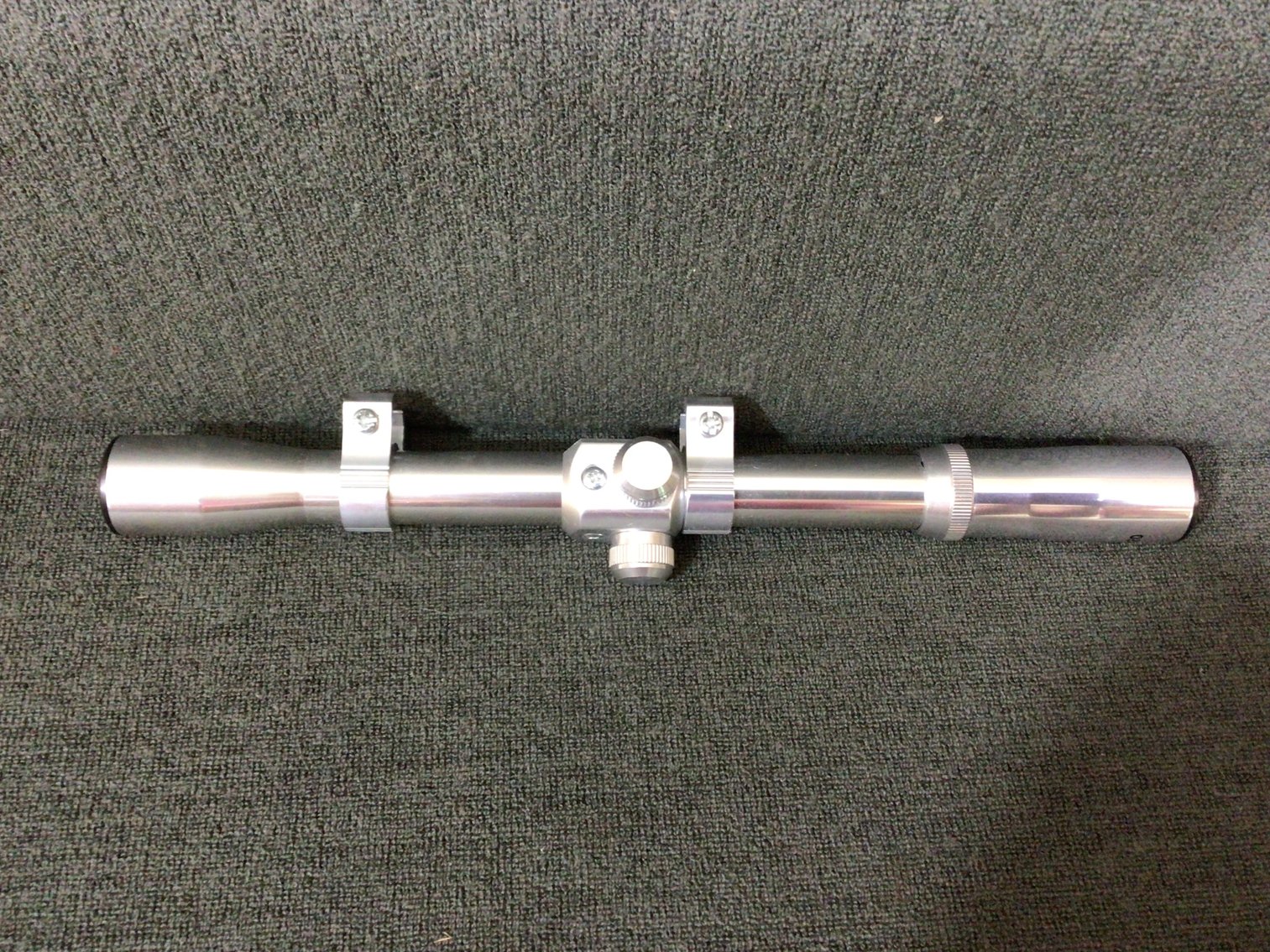 Image for Silver-finish 4 x 20 Riflescope, new-in-box