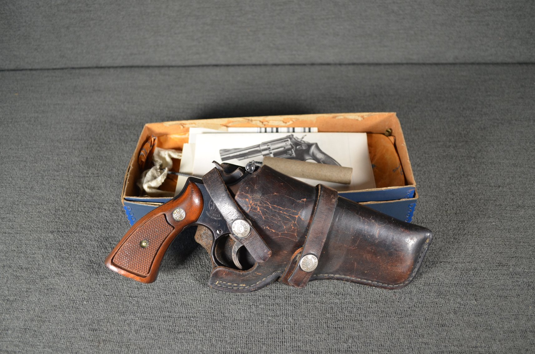 Image for Smith & Wesson Model 18-3 22 Cal LR with Box and Holster