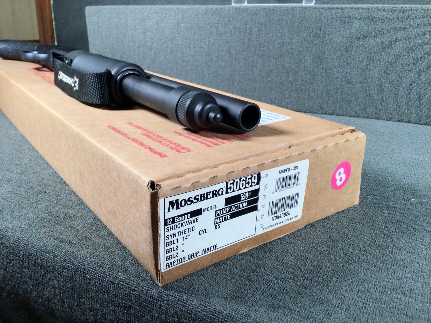 Image for Mossberg Model 590 12 ga tactical shotgun w/ box