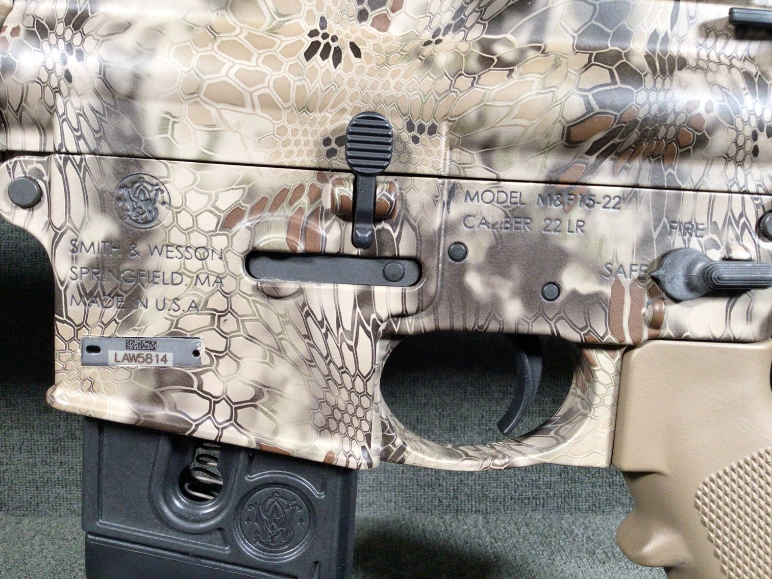 Image for Smith & Wesson M&P15-22 .22 cal LR semi-auto rifle