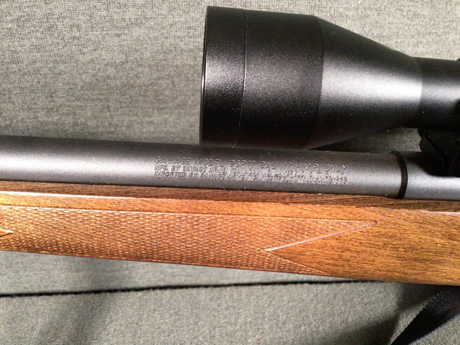 Image for Savage Model 93R17 .17 cal H.M.R. only bolt action rifle