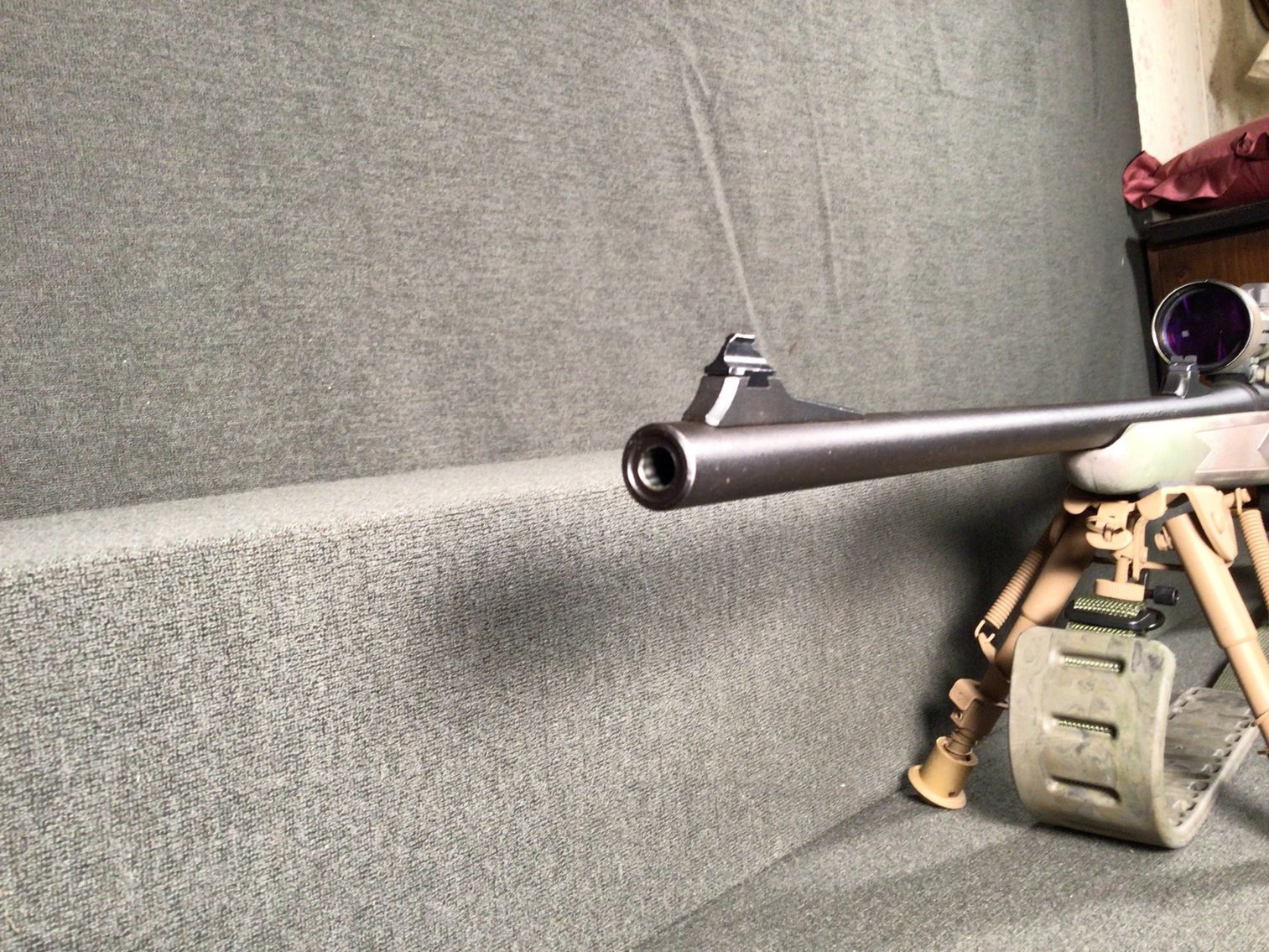 Image for Remington Model 700 30-06 Sprg cal, bolt-action rifle and case