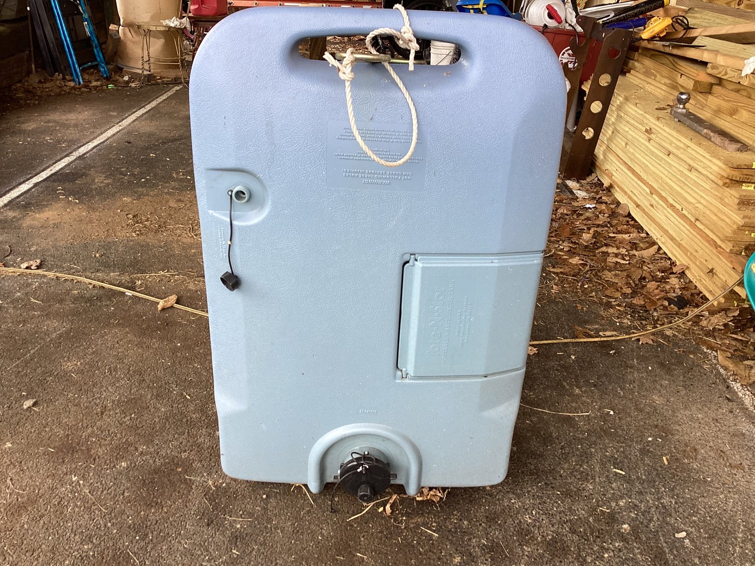 Image for 25 Gallon Gray Water Tank