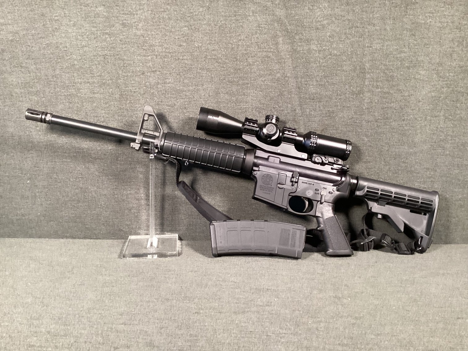 Image for Smith & Wesson M&P-15 5.56 NATO cal, semi-auto rifle w/ box