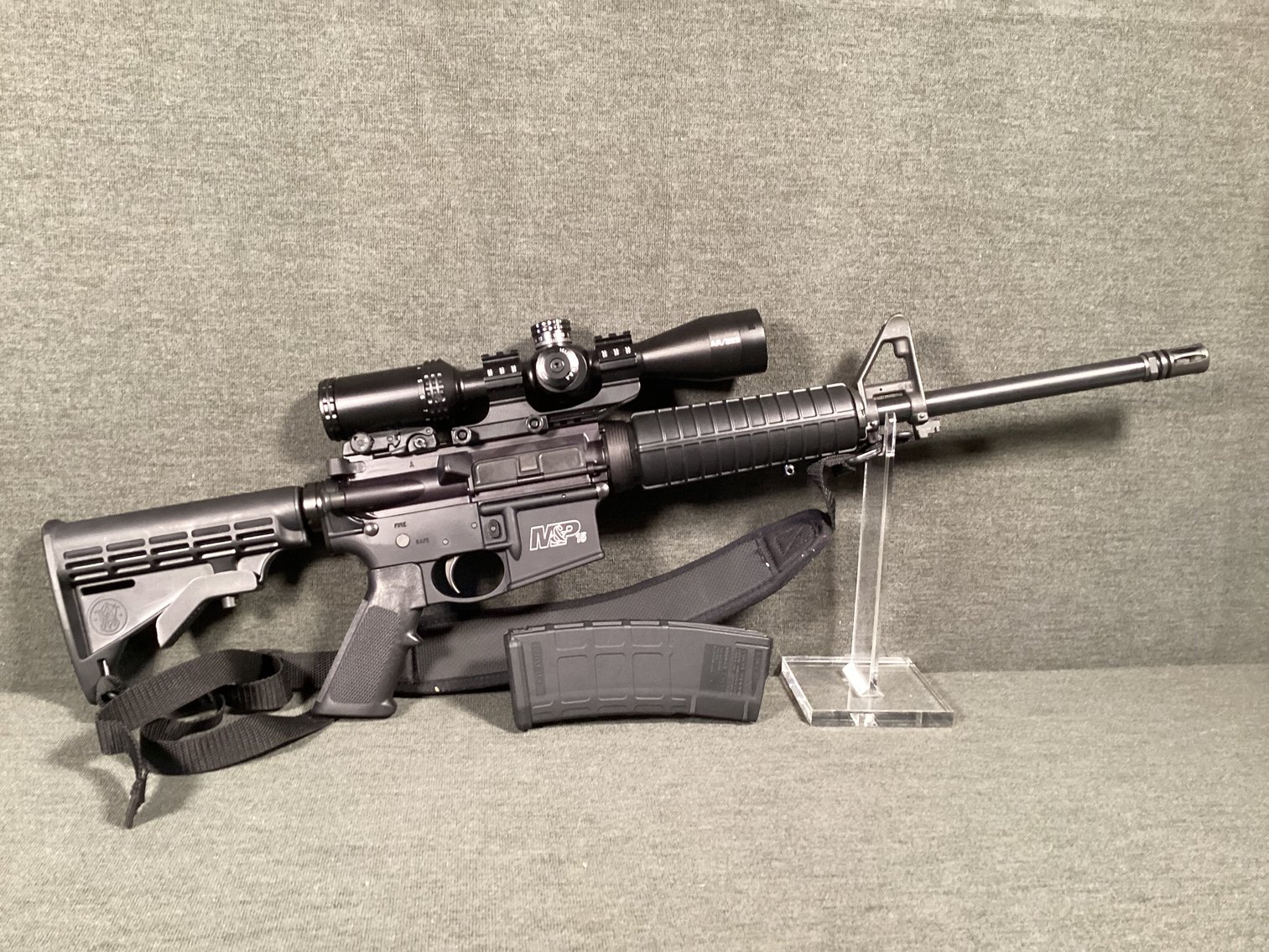 Image for Smith & Wesson M&P-15 5.56 NATO cal, semi-auto rifle w/ box