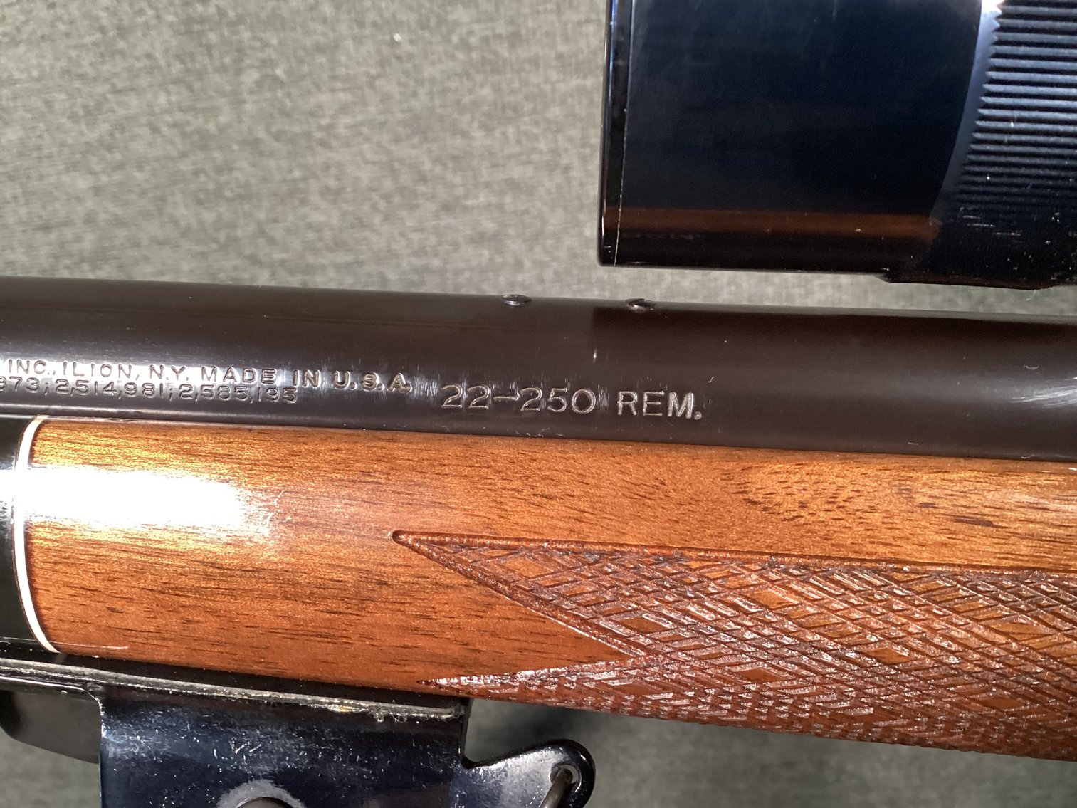 Image for Remington Model 700 22-250 Rem, bolt action rifle w/ scope