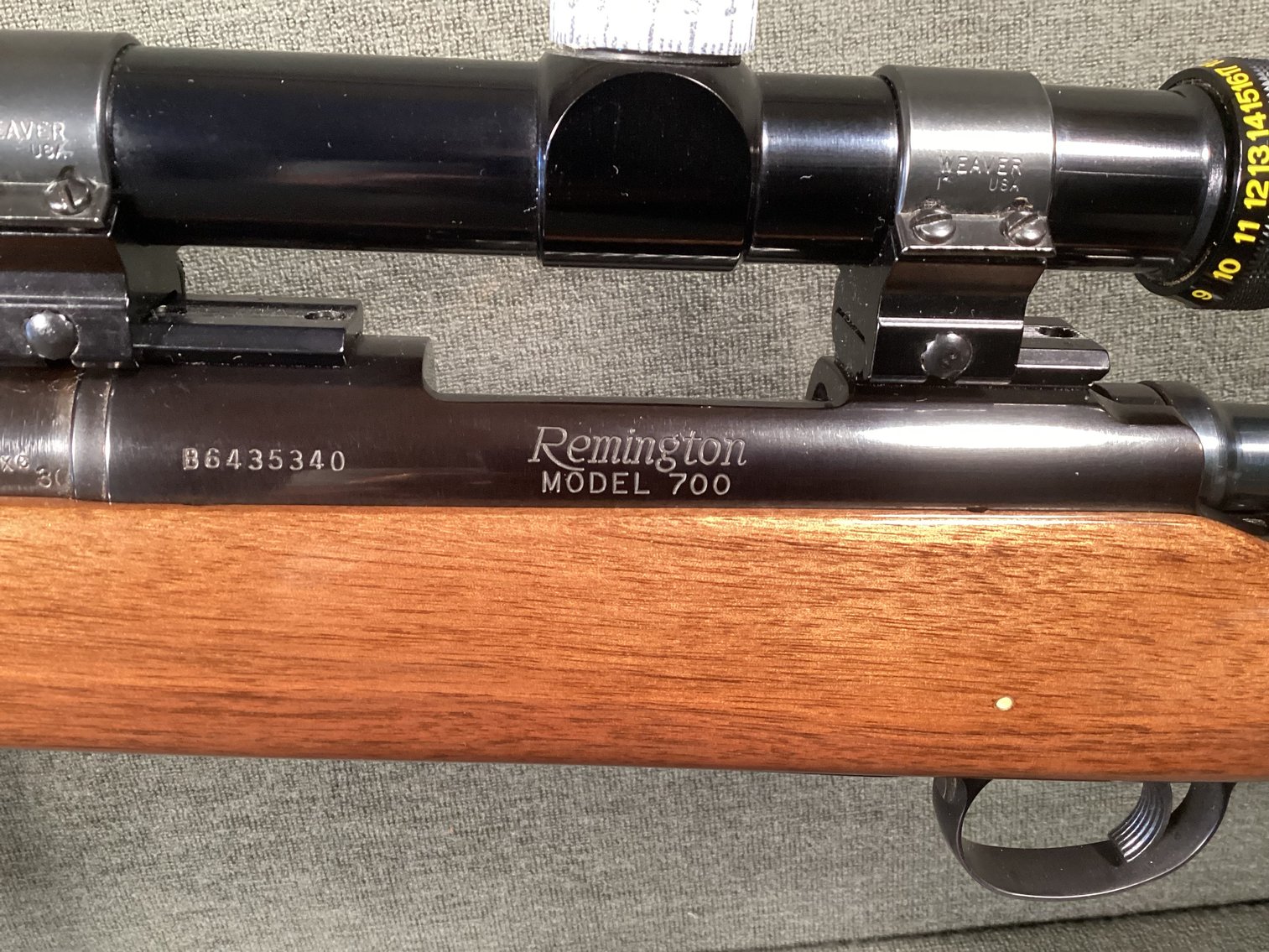 Image for Remington Model 700 22-250 Rem, bolt action rifle w/ scope