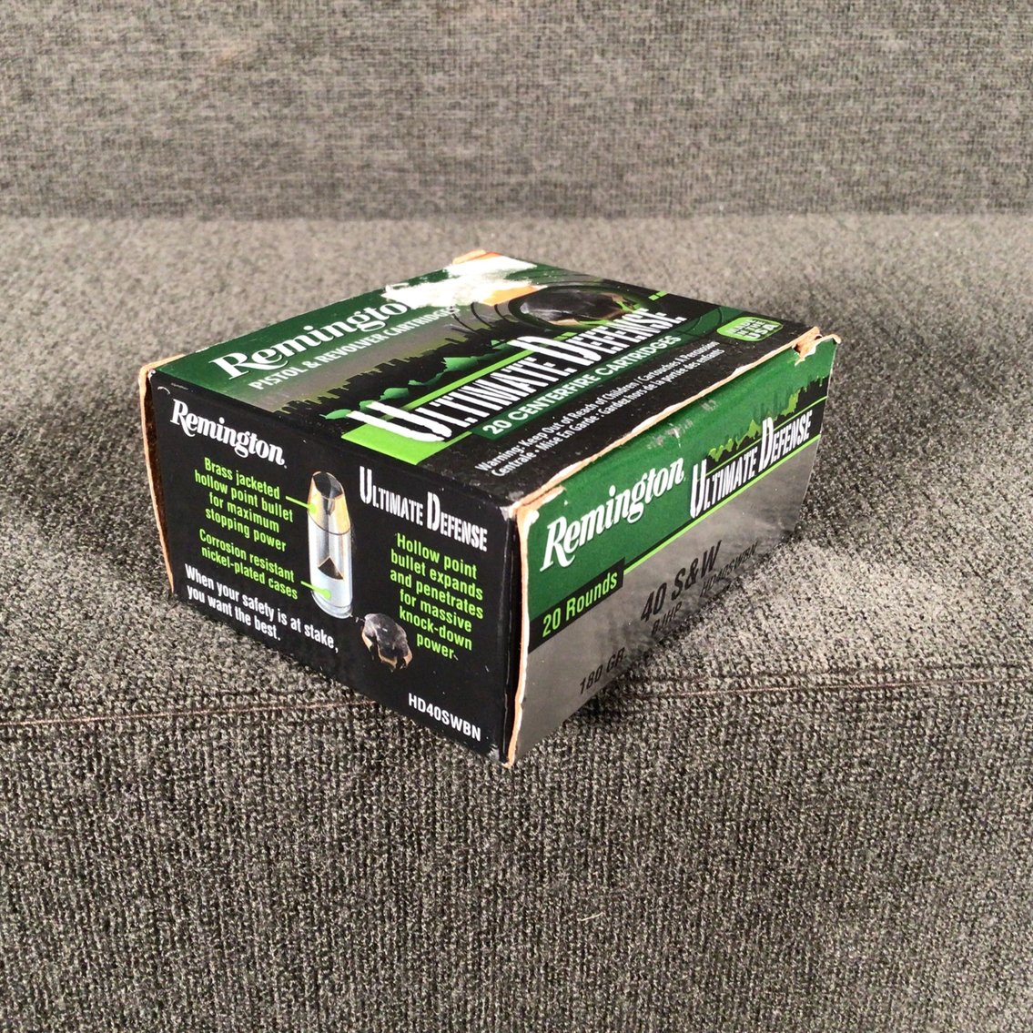 Image for Ammunition: 40 S&W cal, Ultimate Defense, 20 rounds