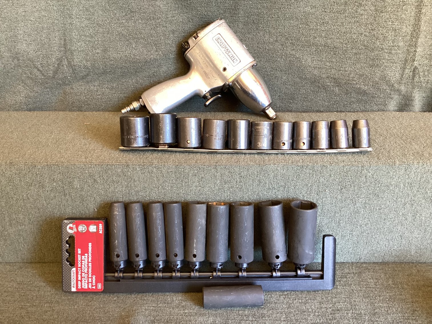 Image for Craftsman Air Impact Driver and Impact Sockets 1/2” Drive