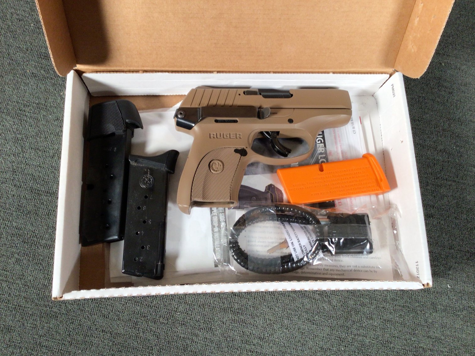 Image for Ruger Model EC9s 9mm semi-automatic handgun in box