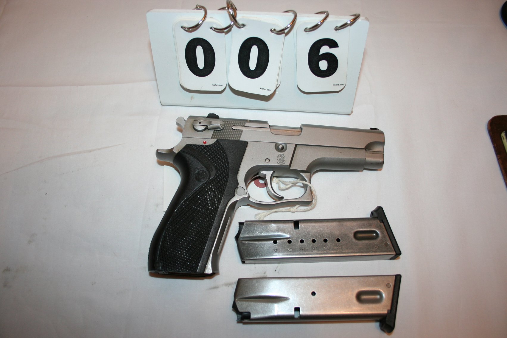 Image for Smith Wesson 1911 O - 9MM Auto - Stainless - 2 Clips - Model 5906 #TDD3167