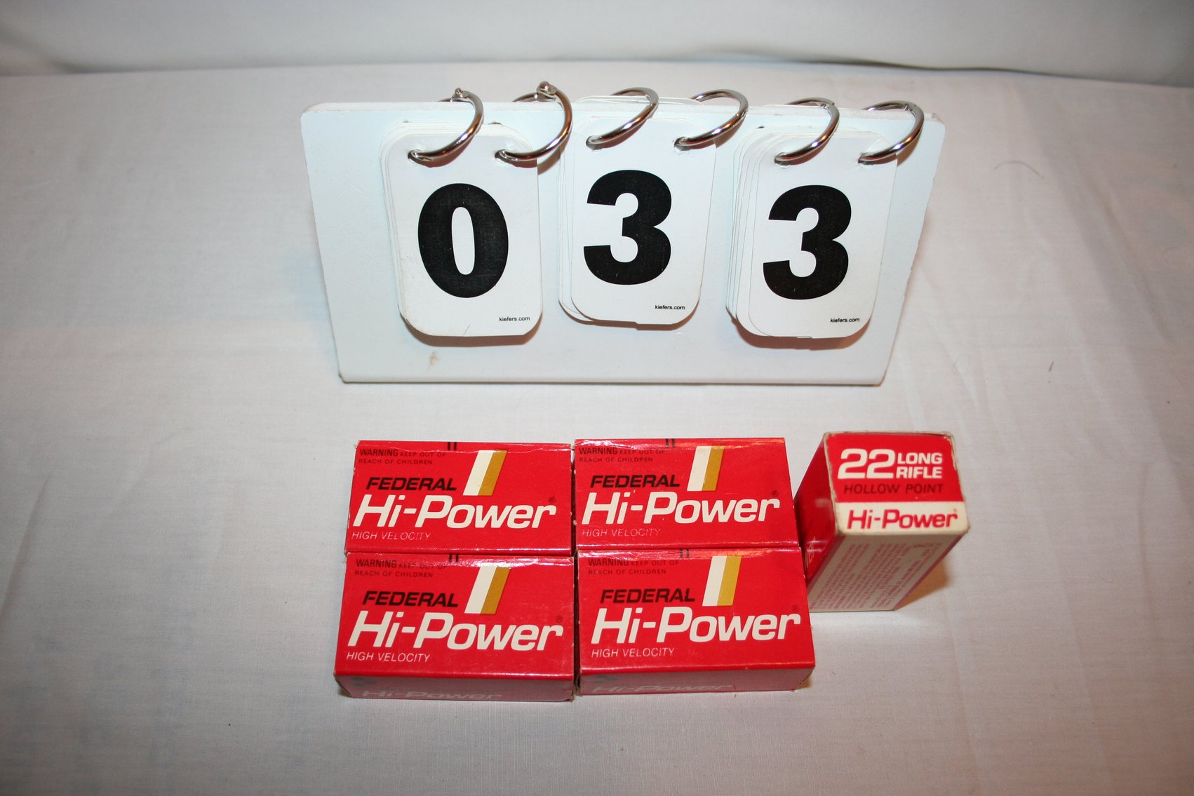 Image for Federal - 22 Long Rifle Hollow Point (250 Rounds)