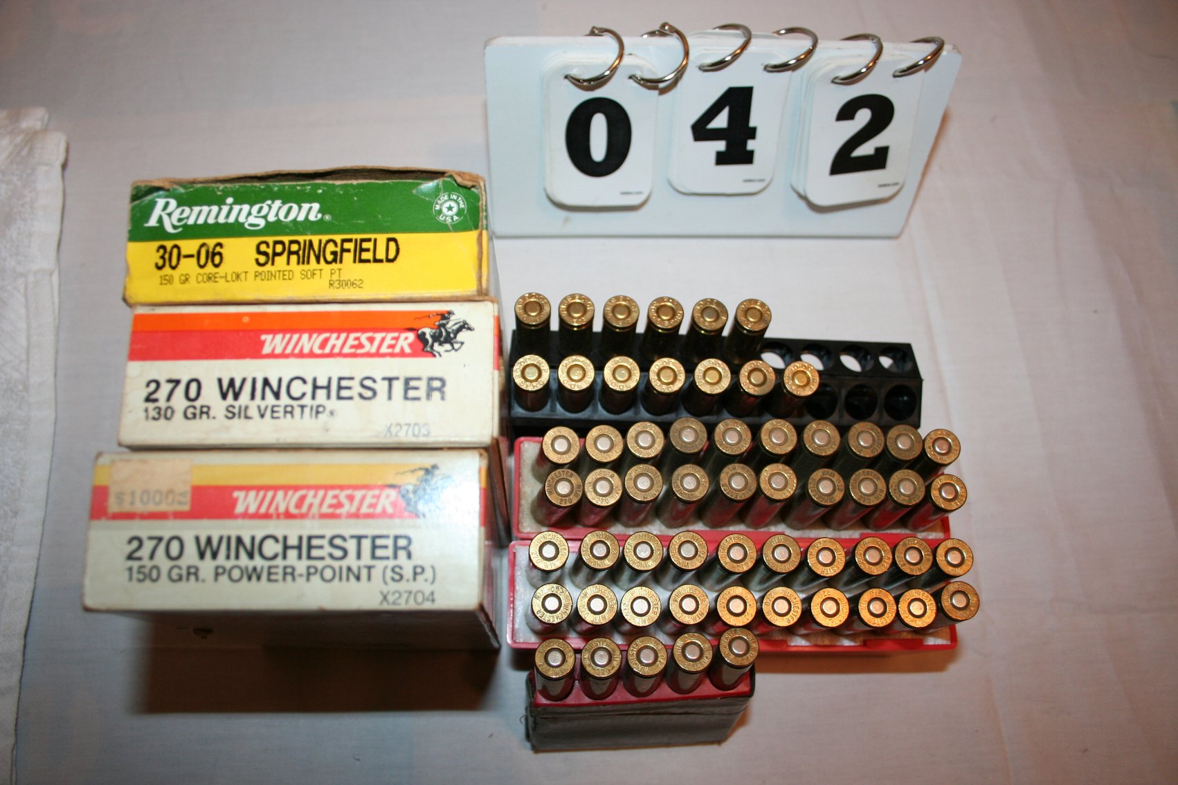 Image for Remington 30/06 (13) - Winchester 270 (45) (58 Rounds)