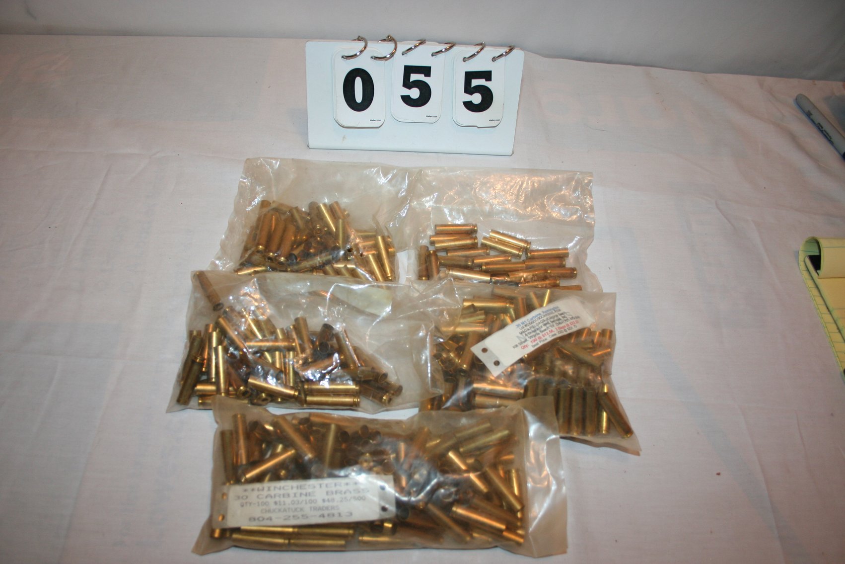 Image for Brass Cassings - .30 M1 Carbine, Remington (Approx 350)