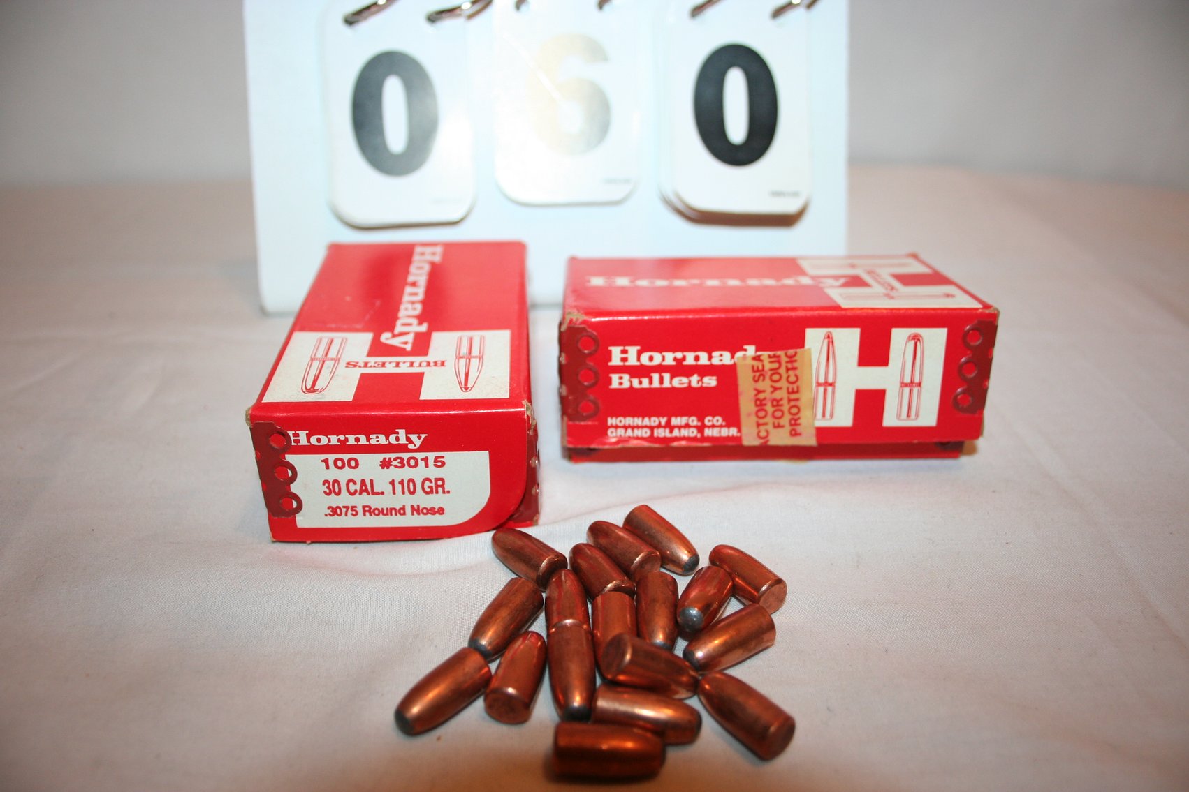 Image for Hornady - 30 Cal 110 Grain - Round Nose - 2 Boxes