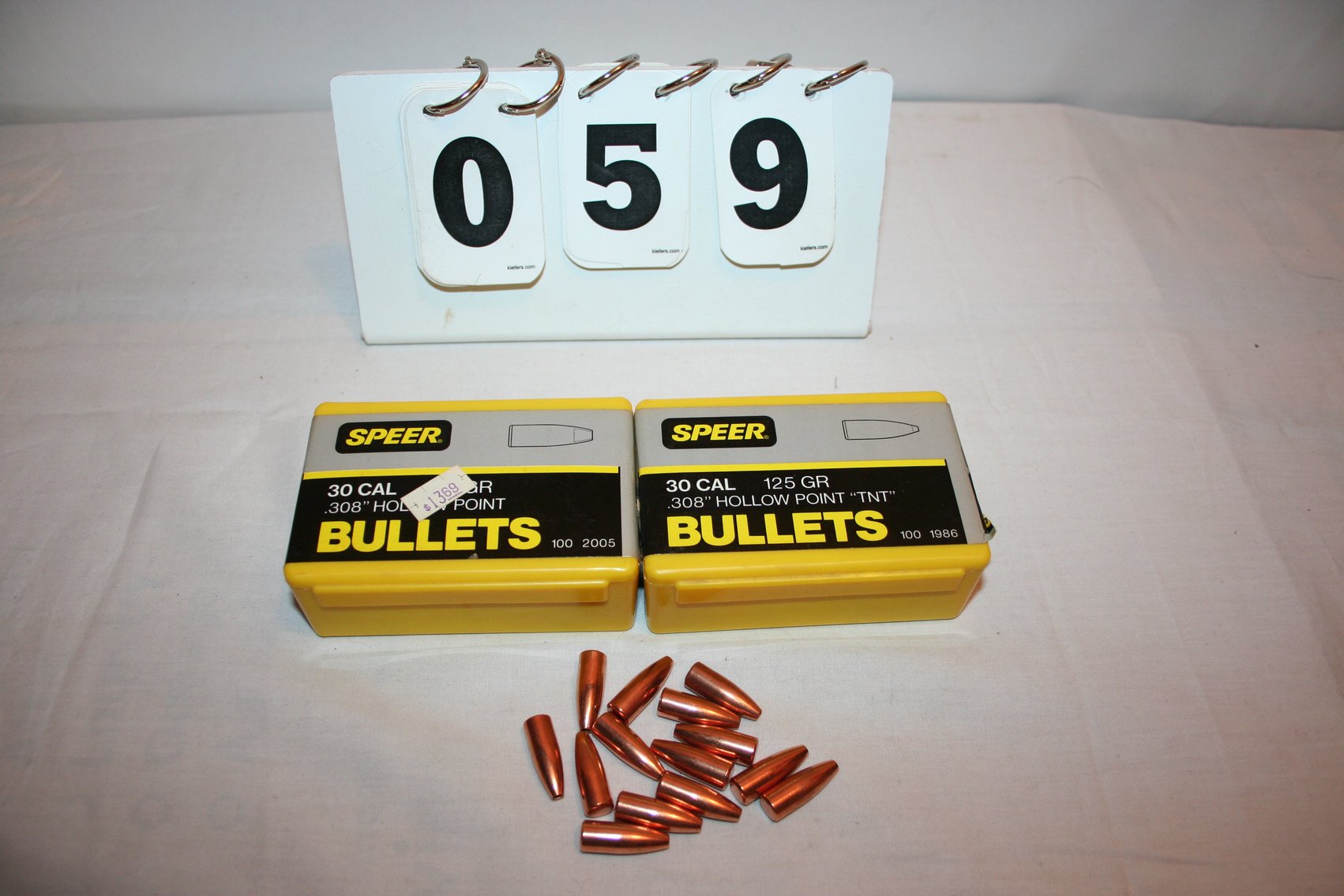 Image for Speer Bullets - 30 Cal .308 Dia Hollow Point - 2 Boxes 125 Grain