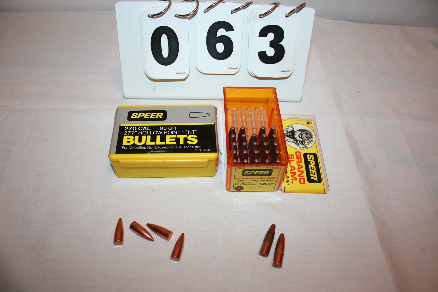 Image for Speer - 270 Cal - 90 GR .277 Dia - 1 1/2 Boxes