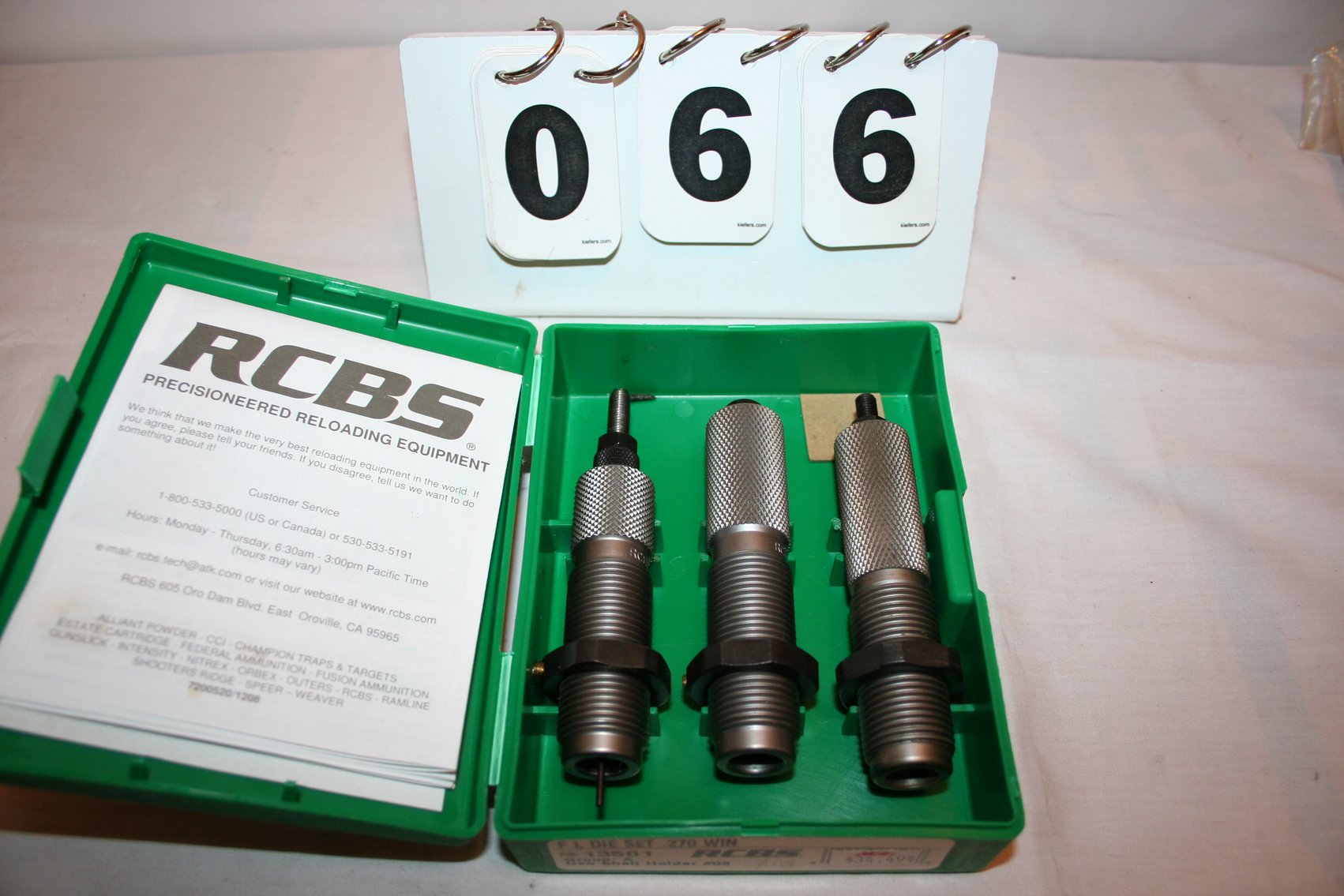 Image for RCBS DIES - 270 WIN Cal