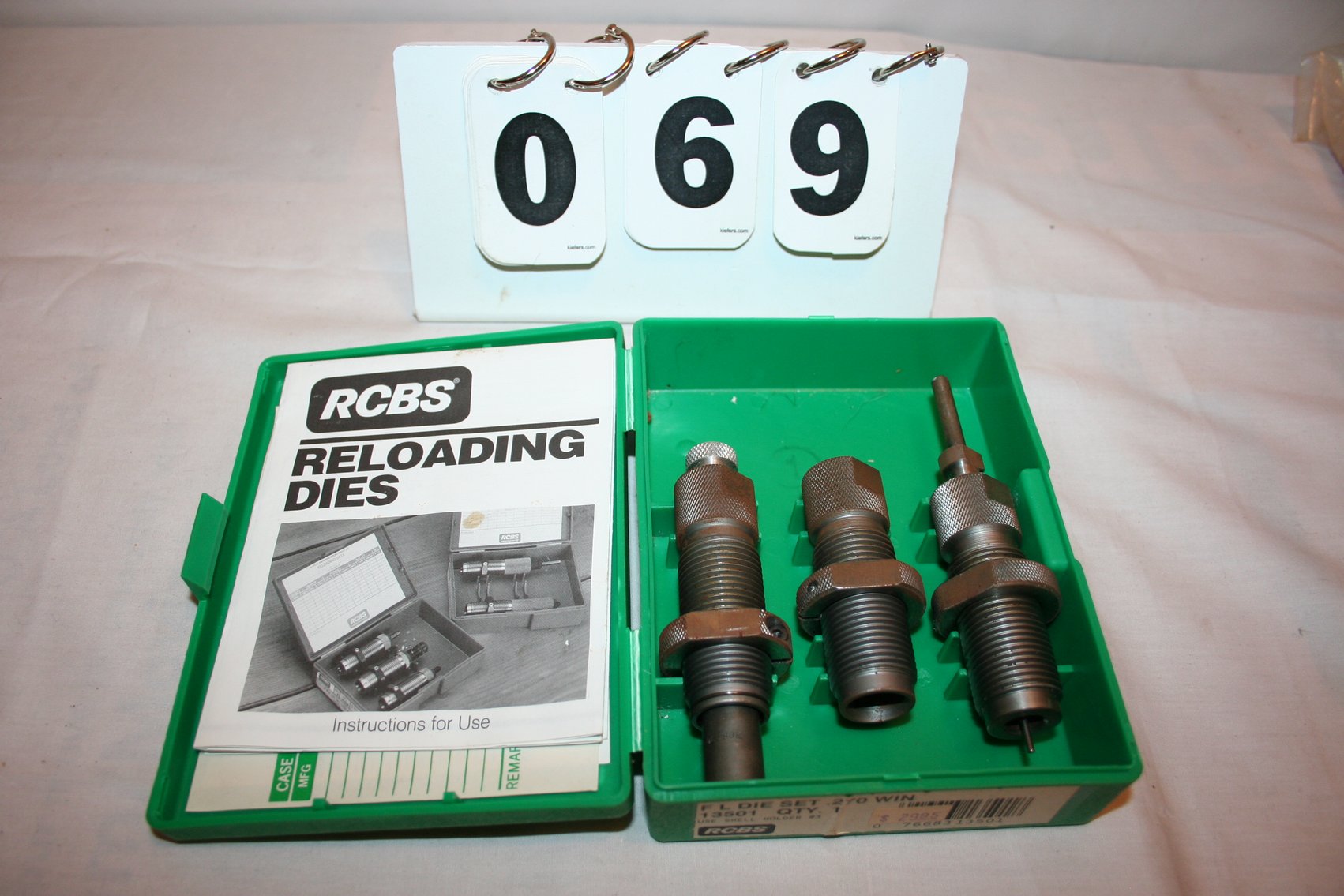 Image for RCBS DIES - FL DIE Set - 270 WIN Cal