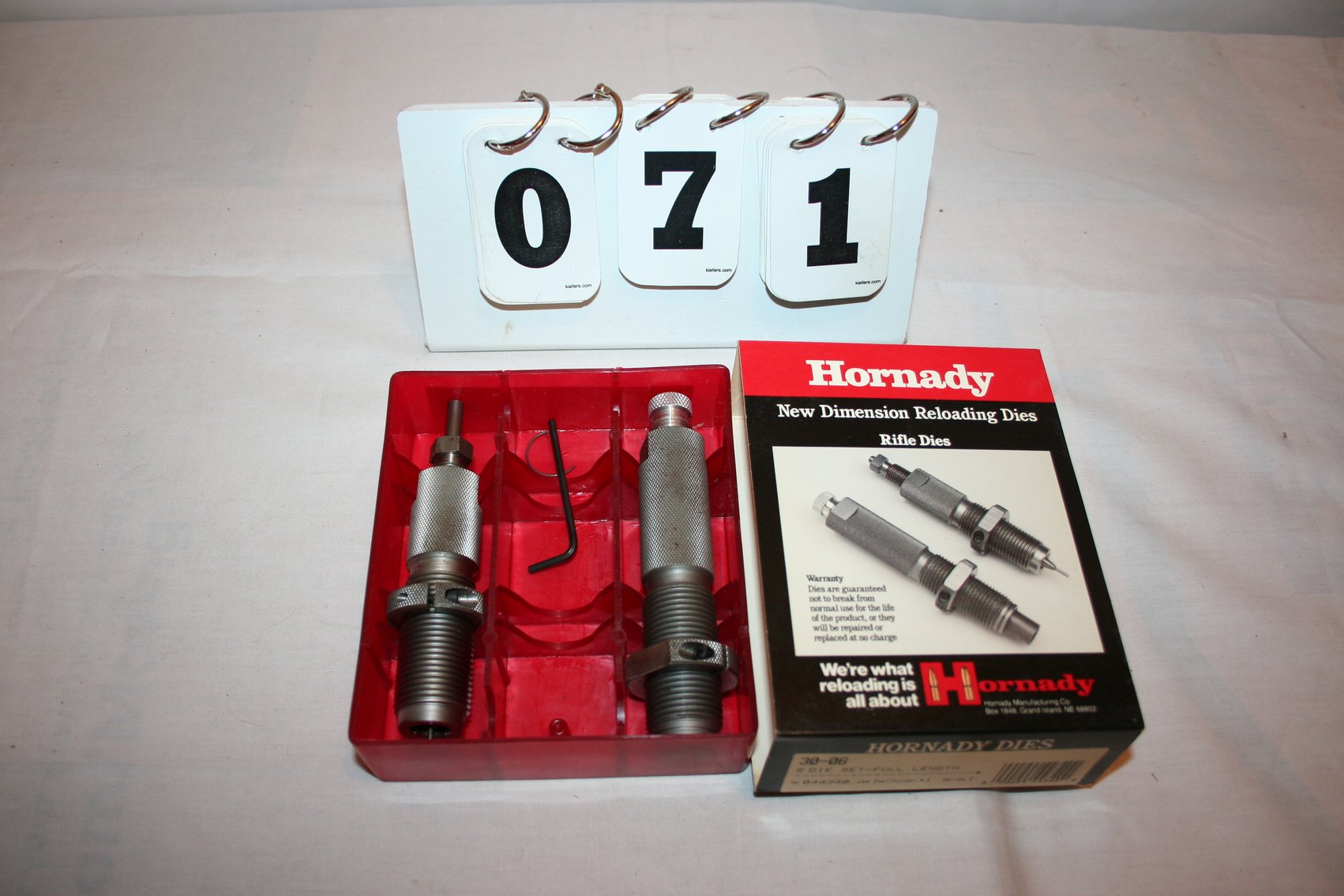 Image for Hornady DIES - 2 DIE Ful Length - 30-06 Cal