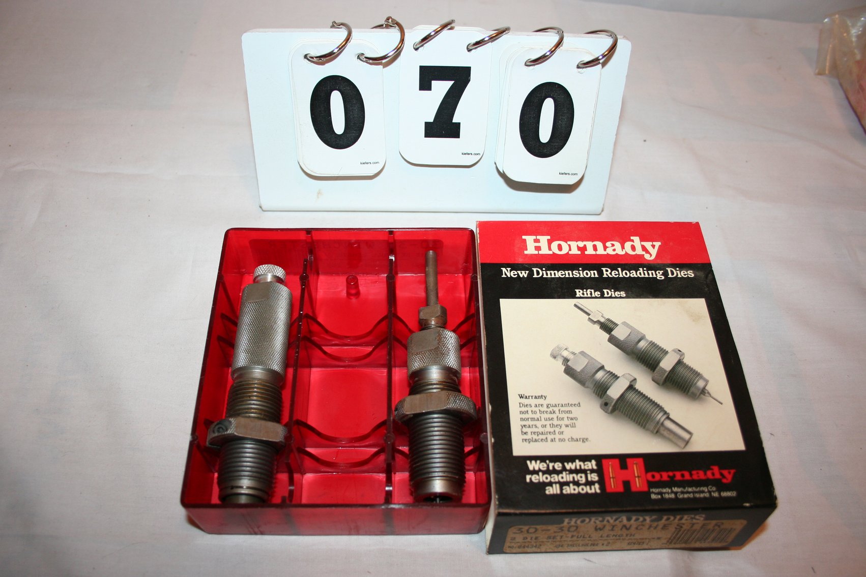 Image for Hornady DIES - 2 DIE Set Full Length - 30-30 WIN Cal
