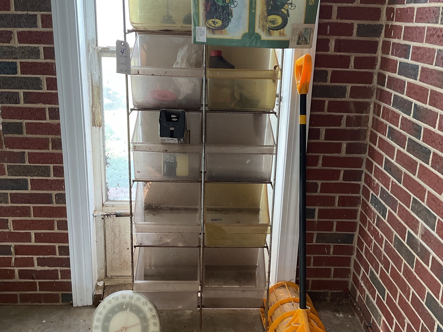 Image for Storage bin and thermometer