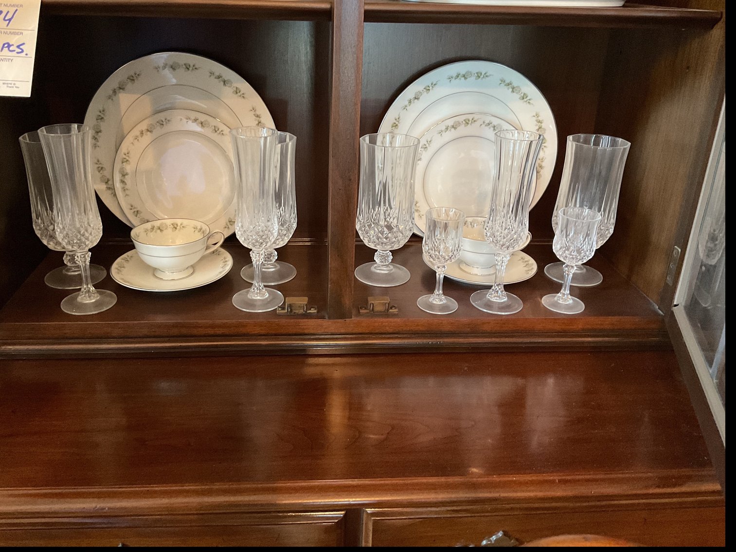 Image for 28 piece Longchamp stemware