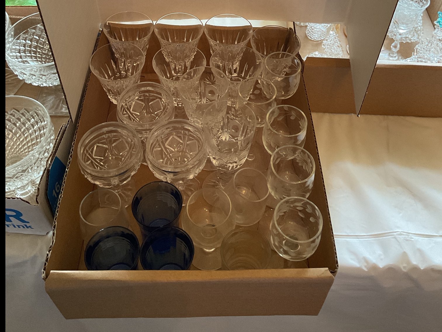 Image for Assorted stemware