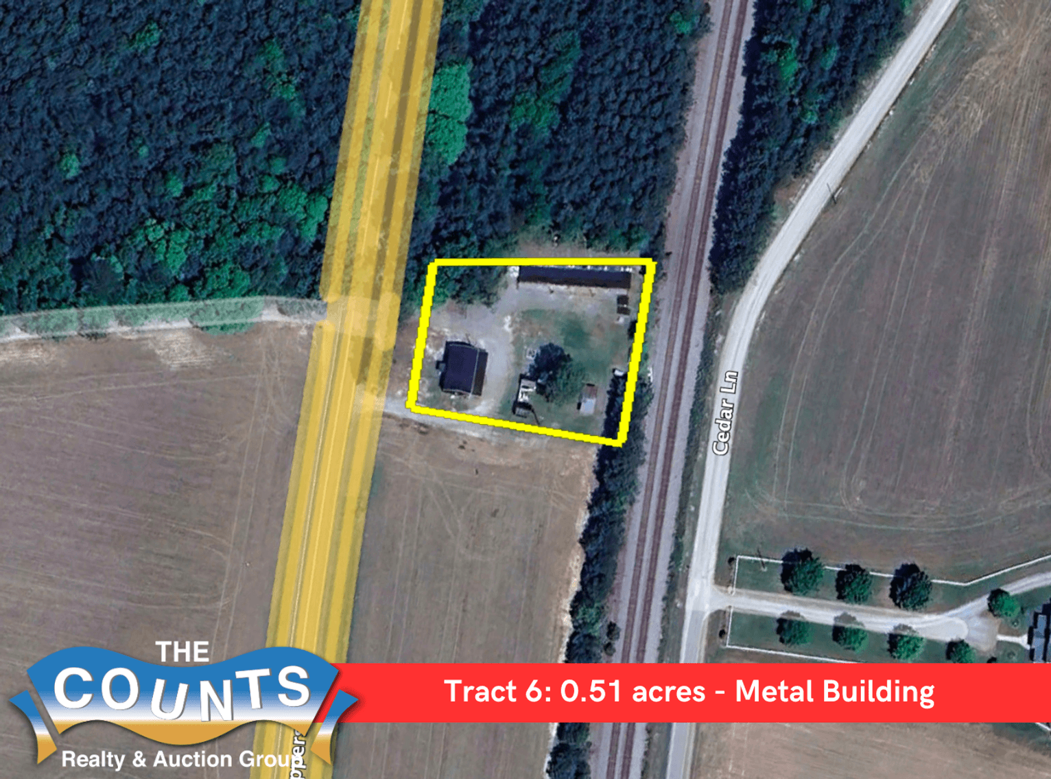 Image for Tract 6 - 0.51 acres with a metal building