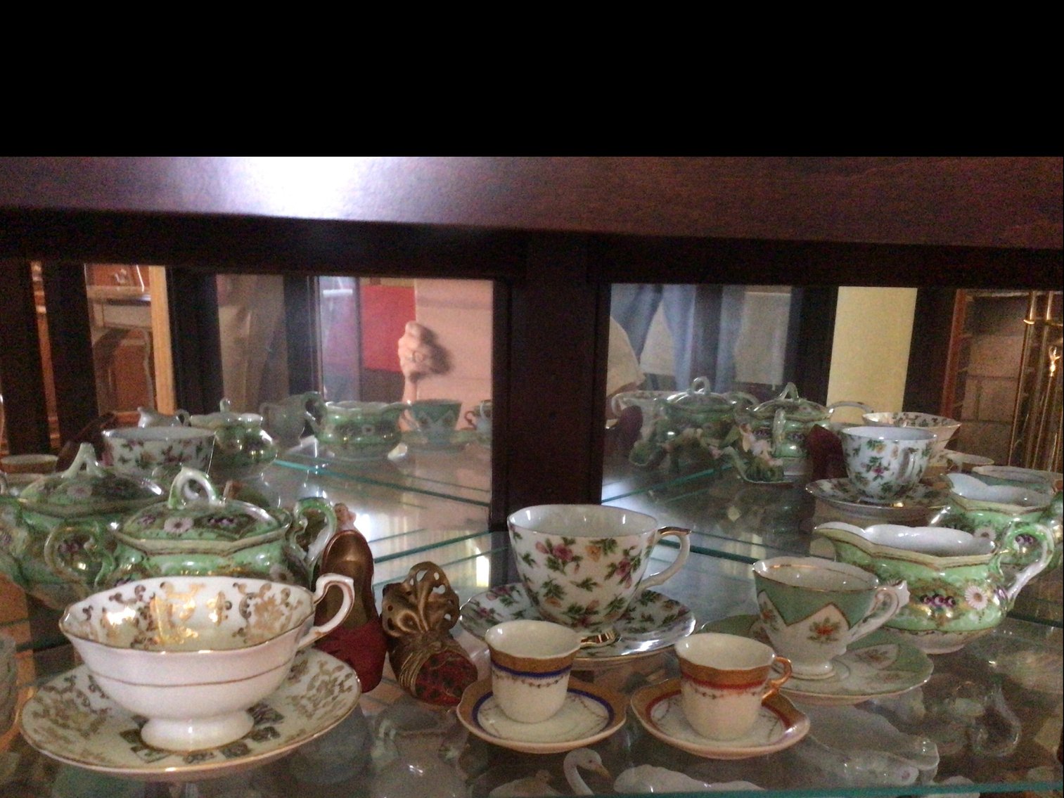 Image for Cups and saucers including occupied Japan