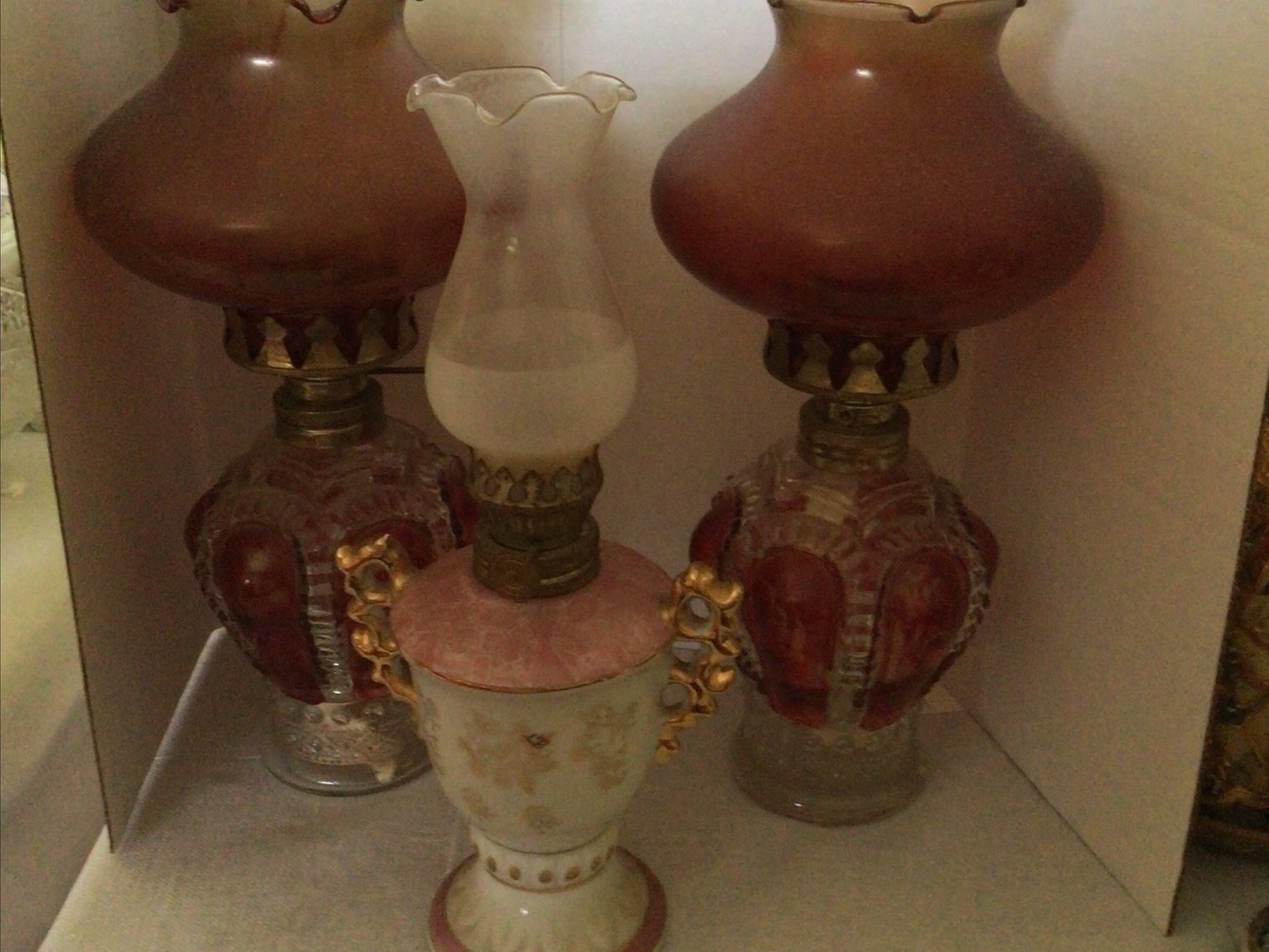 Image for Vintage oil lamps