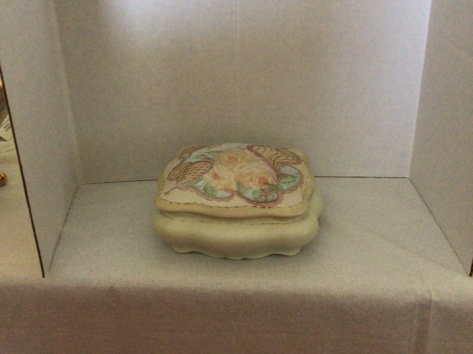 Image for Limoges France artist signed covered dish