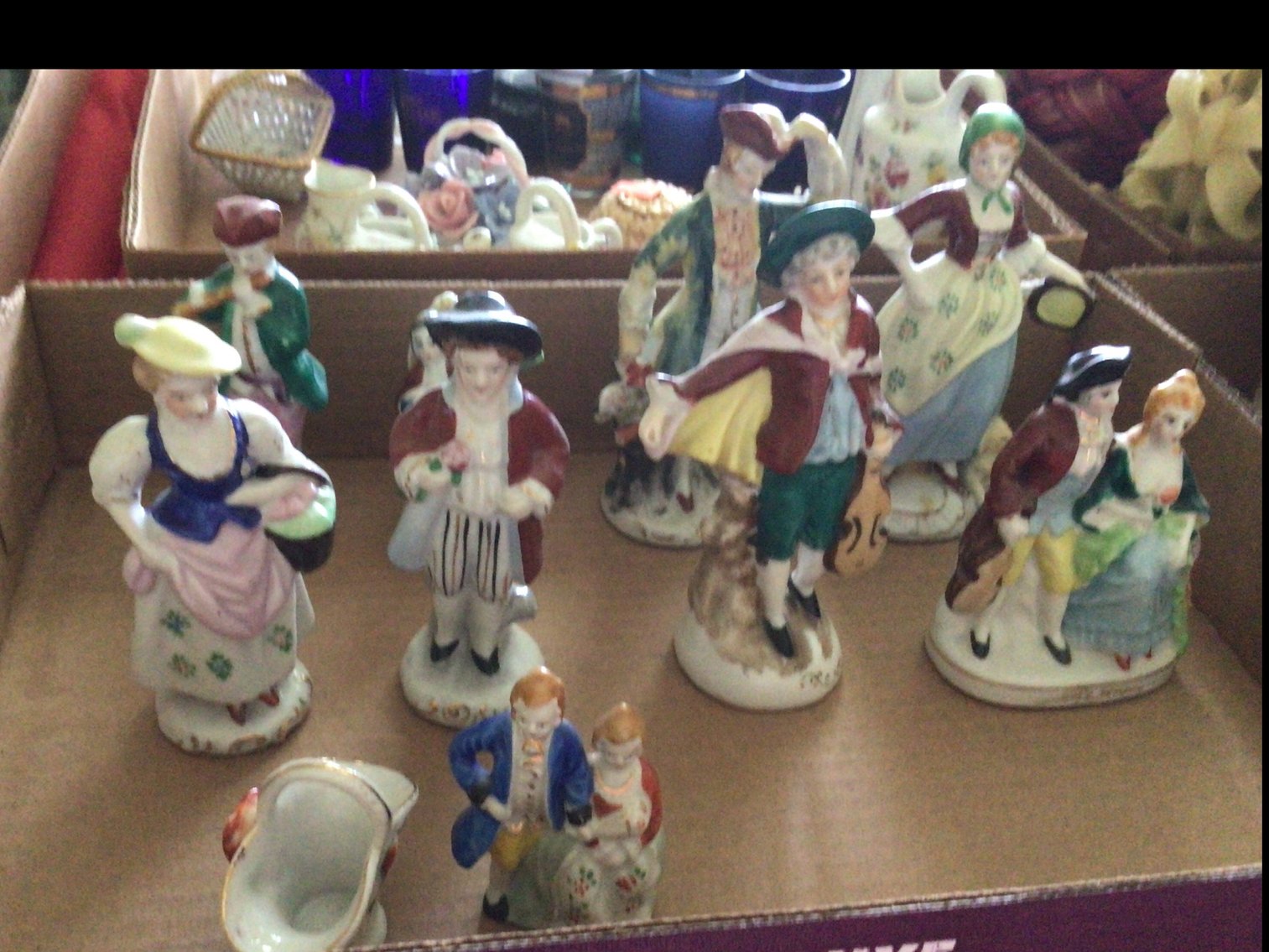 Image for 10 pieces Occupied Japan figurines
