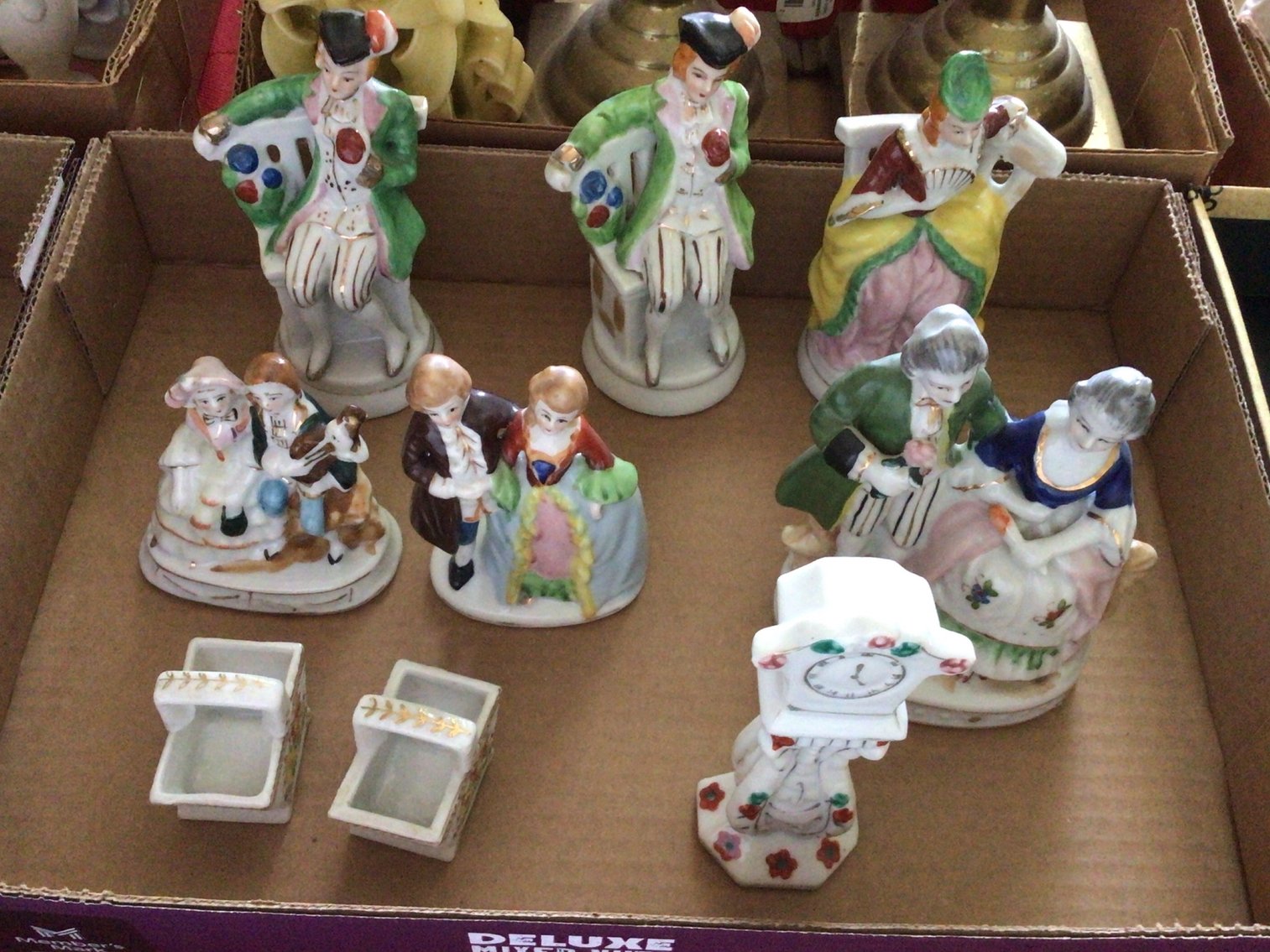 Image for 9 Occupied Japan figurines