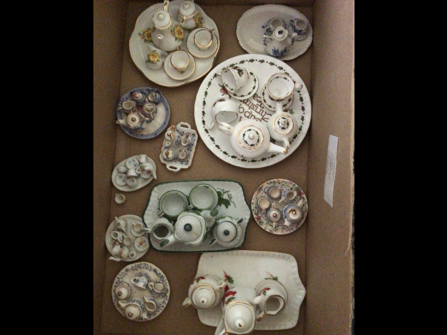 Image for Miniature tea sets