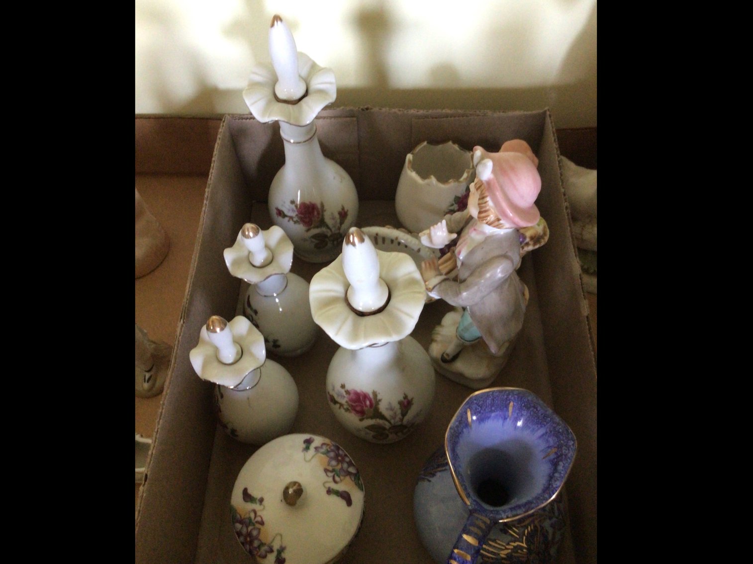 Image for Assorted bottles w/stoppers and figurines