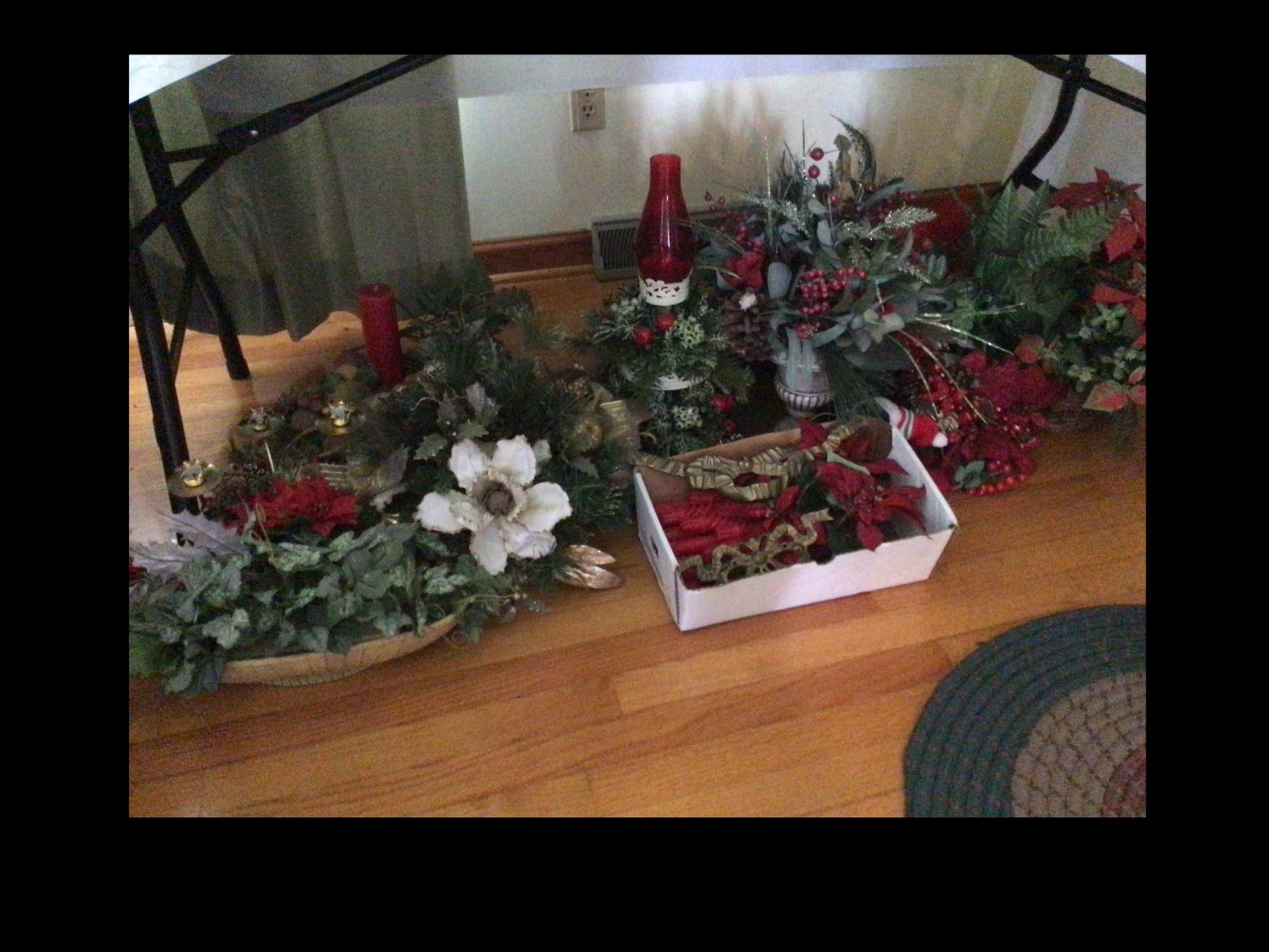 Image for Christmas arrangements and Center pieces