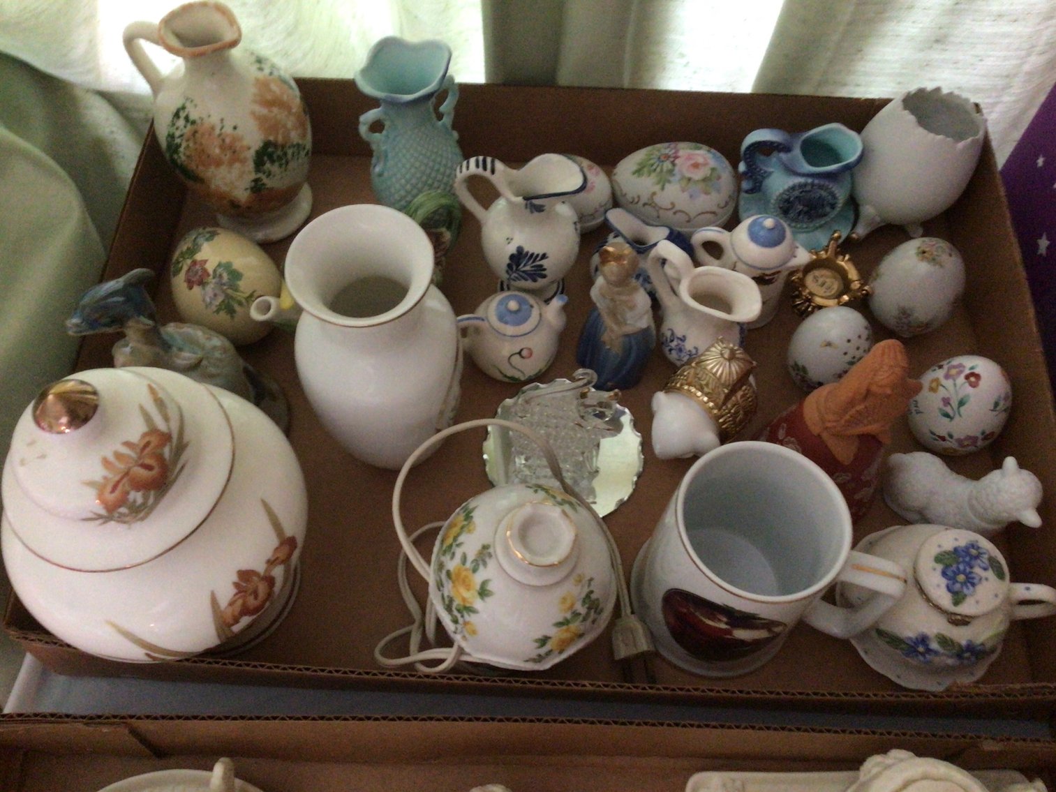 Image for Decorative eggs and assorted home decor