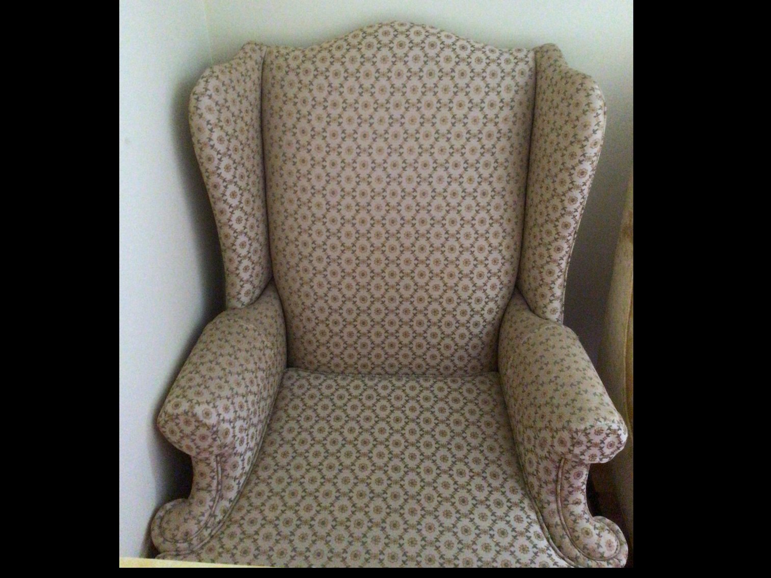 Image for Wingback Victorian chair