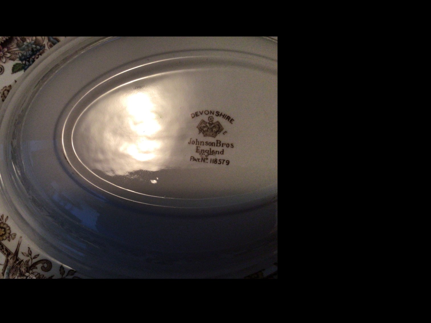 Image for Devonshire Johnson Brothers England matching bowl and plate