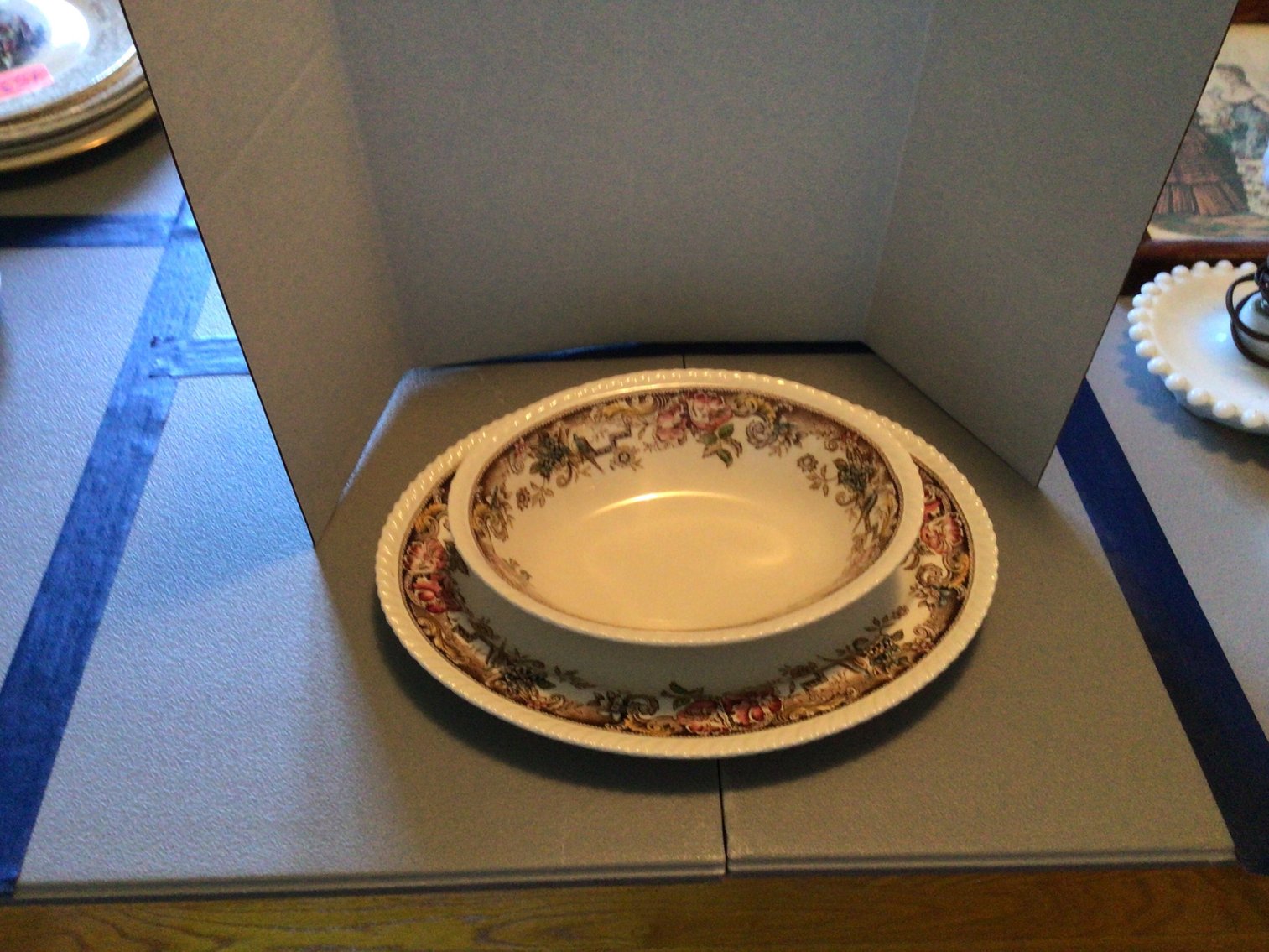 Image for Devonshire Johnson Brothers England matching bowl and plate