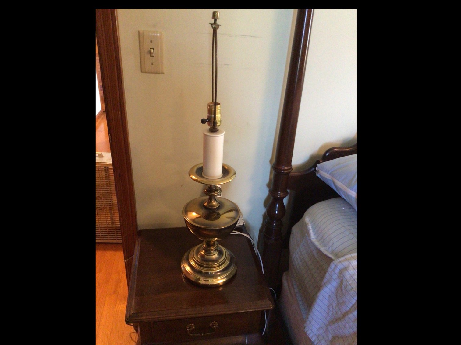 Image for 2 Lamps one without shade