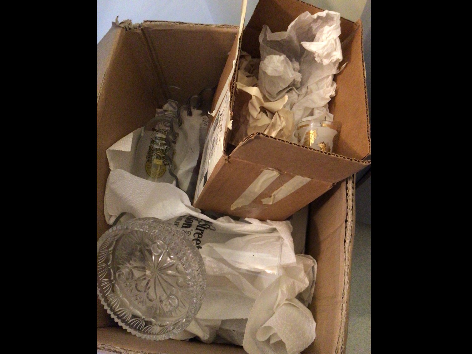 Image for Assortment of shot glasses and other glassware