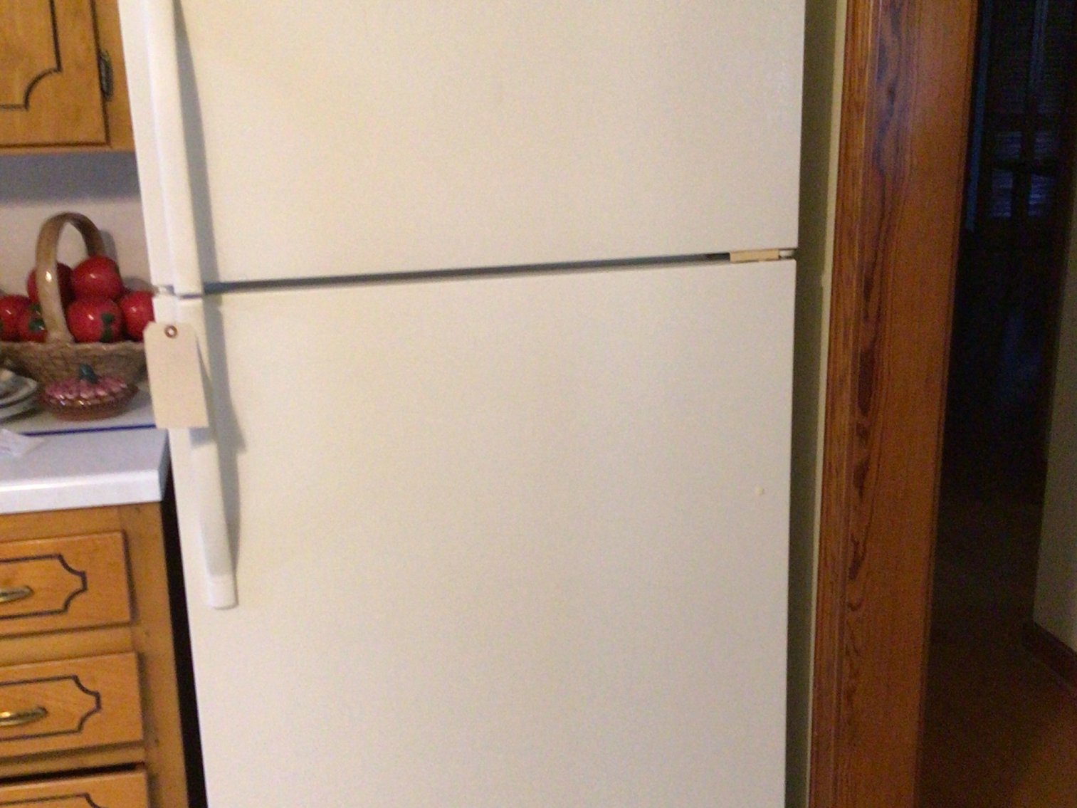 Image for Kenmore refrigerator with freezer on top ( good condition )