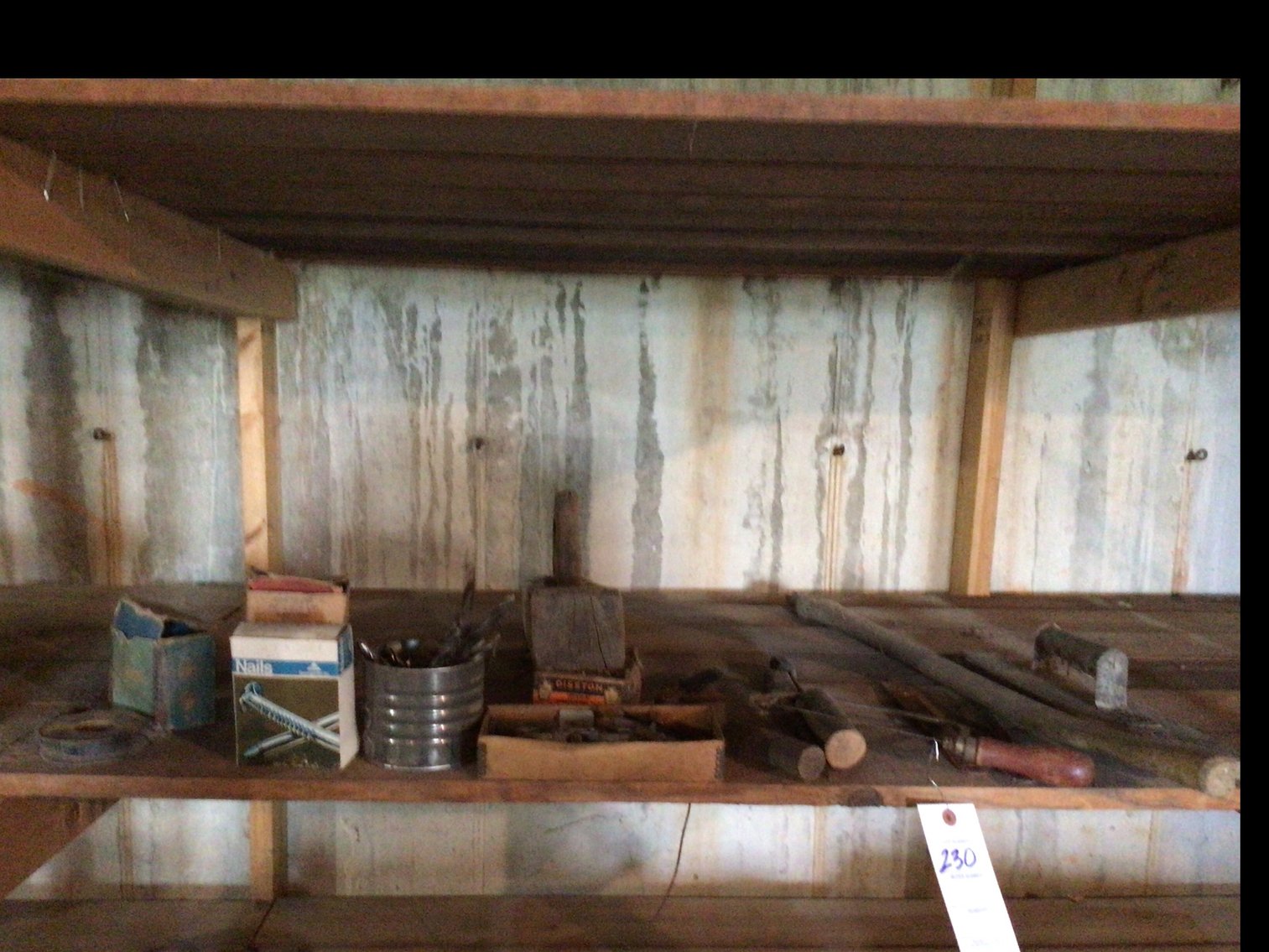 Image for Antique wooden plane and assorted tools